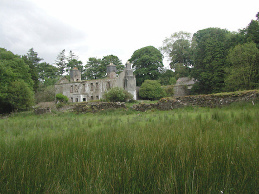 Ruins of a 19th-century stone building in Ballinascorney townland, Dublin Mountains